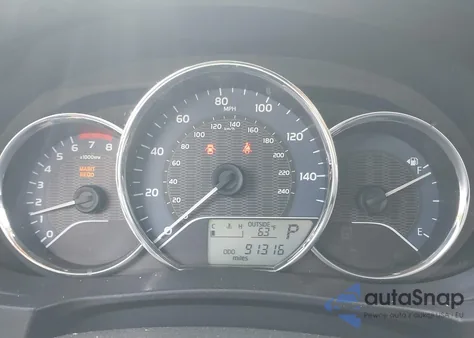 2016 Toyota Corolla Le from USA, damaged, VIN 2T1BURHE7GC743238